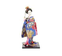 Japanese Style Geisha Figurine Geisha Kimono Doll Shape Decor Creative Geisha Doll