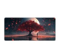 Japanese Style Large Anime Mouse Pad Custom XXL Extended Keyboard Pad Non-Slip Mouse Pad for Office and Home