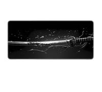 Japanese Style XXL Anime Mouse Pad Gaming Mouse Mat with Rubber Base Non-Slip Textured Surface Ideal for Computer and PC Size