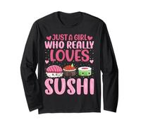 Japanese Sushi Lover - Just a Girl Who Really Loves Sushi Manga Larga
