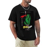 Japanese-Suspiria-T-Shirt-Cute-Tops-Blacks-Quick-Drying-Oversized-Designer