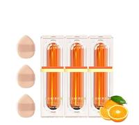 Japanese Vitamin C Makeup Tone Up Cream, Five Vitamin C Tone-Up Cream, Moisturizing Brightening Concealer Smooth ToneUp Creams, for All Skin Types (3 Pcs)