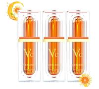 Japanese Vitamin C Makeup Tone Up Cream, Moisturizing Brightening Concealer Smooth Tone Up Cream, Quick Makeup Moisturizer for Radiant Skin, Vitamin C Face Serum (3pc)