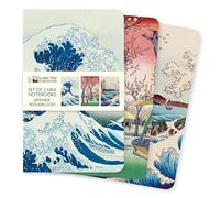 Japanese Woodblocks Set of 3 Mini Notebooks (Mini Notebook Collections)