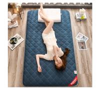 Japanesetress - Colchón de futón plegable, colchón de camping de tamaño completo, almohadilla de sofá enrollable, tapete para dormir (color: C, tamaño: 90 x 200 cm)