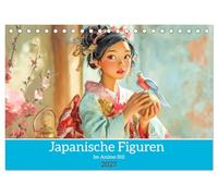 Japanische Figuren - Im Anime-Stil (Tischkalender 2027 DIN A5 quer), CALVENDO Monatskalender: Eine japanische Anime Welt
