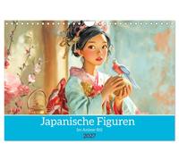 Japanische Figuren - Im Anime-Stil (Wandkalender 2027 DIN A4 quer), CALVENDO Mon