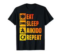 Japanische Kampfkunst Geschenkidee für eine Aikido Schülerin Camiseta