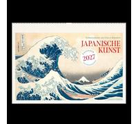 Japanische Kunst. Wandkalender 2027: Farbholzschnitte von Ukiyo-e-Künstlern