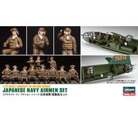 Japanische Marine Flieger Airmen Figura Set 1:72 Plástico Modelo Kit Hasegawa