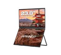 JapanNext Dual Portable Monitor 23,8" (x2) IPS Full HD (1920 x 1080) 100 Hz | Carga a través de USB-C (45W) Altavoces Integrados HDMI USB-C Conector Jack | Garantía de 3 años | JN-DMD-IPS238F-C4