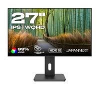 JapanNext JN-27IPS4FLWQHDR-HSP Monitor Gaming 68.6cm (27") WQHD IPS 2560x1440 1ms HDR400 95% DCI-P3 FreeSync 178º Negro