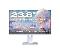 JapanNext Monitor Gaming 23.8" IPS Full HD (1920x1080) 120Hz 0.5ms Blanco | Altura e inclinación Ajustables (HSP) Altavoces Integrados G-Sync/FreeSync | Garantía de 3 años | JN-IPS238G120F-HSP-W