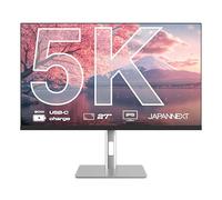 JAPANNEXT Monitor 27" IPS 5K (5120x2880) | HDR | Carga a través de USB-C(90W) Altura e inclinación ajustables(HSP) Altavoces integrados | sRGB 100% G-Sync/FreeSync | Garantía 3 años | JN-IPS275K-HSPC9