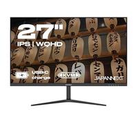 JAPANNEXT Monitor 27" IPS WQHD (2560x1140) | HDR | Carga a través de USB-C (65W) Altura e inclinación Ajustables (HSP) Altavoces Integrados | G-Sync/FreeSync | Garantía 2 años | JN-IPS27FHDR-C65W-HSP