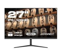 JAPANNEXT Monitor 27" IPS WQHD (2560x1140) | HDR | Carga a través de USB-C (65W) Altura e inclinación Ajustables (HSP) Altavoces Integrados | G-Sync/FreeSync | Garantía 2 años | JN-IPS27FHDR-C65W-HSP