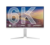 JapanNext Monitor 32" IPS 6K (6016x3384) Blanco | HDR | Carga a través de USB-C(90W) Altura e inclinación Ajustables(HSP) Altavoces Integrados | sRGB 100% G-Sync/FreeSync | JN-IPS326K-HSPC9