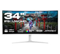 JapanNext Monitor Curvo Blanco 34" IPS UWQHD (3440x1440)