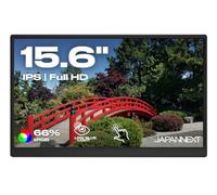 JapanNext Monitor Portátil Táctil 15.6" IPS Full HD (1920x1080) | Altavoces Integrados MiniHDMI(x1) USB-C(x1) Entrada Jack(x1) | G-Sync/FreeSync | JN-MD-i156F-T-LE
