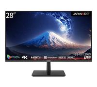JAPANNEXT - Pantalla PC de 28" IPS 4K UHD (3840x2160) | Tecnología HDR | Inclinación ajustable Altavoces integrados Compatibilidad VESA | sRGB 100% G-Sync/FreeSync | JN-IPS2802UHDR
