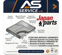 Japanparts FAA-TY2 Filtro, aire habitáculo