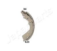 Japanparts GF-K23AF Juego de zapatas de freno KIA 583501YA00
