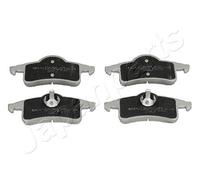 JAPANPARTS Juego de pastillas de freno Trasero PP-992AF Juego de pastillas de freno Compatible con JEEP GRAND CHEROKEE II WJ, WG CHEROKEE XJ
