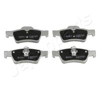 JAPANPARTS Juego de pastillas de freno Trasero preparado para indicador de desgaste PP-0511AF Juego de pastillas de freno Compatible con MERCEDES-BENZ Clase E T-modell S212 Clase E Sedán W212