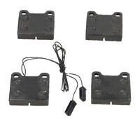 JAPANPARTS PA-0251AF Juego de pastillas de freno