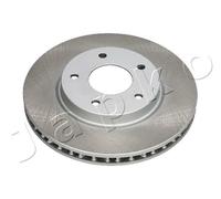 JAPKO 2x Disco de Freno Delantero Ø276 MM para Mitsubishi Lancer VIII Sportback