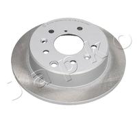 JAPKO 2x Disco Freno Trasero Ø265.8 MM Completo Pintado para Mazda 929 III HC
