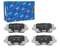 JAPKO Juego de pastillas de freno Delantero 50K33 Juego de pastillas de freno Compatible con KIA PICANTO JA
