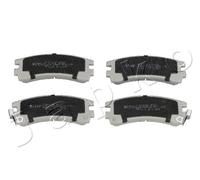 JAPKO Kit Pastillas Freno Trasero para Nissan Terrano II Ford