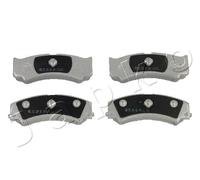 JAPKO Pastillas Freno Delant. Apto para Daihatsu Charade III