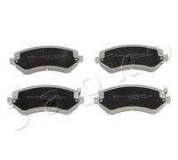 JAPKO Pastillas Freno Delant. para Chrysler Voyager IV Jeep