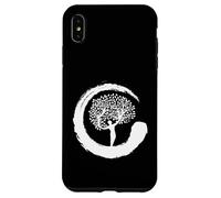 Japón Asia bambú Sol Kanji Natural baño Bosque Carcasa para iPhone XS MAX