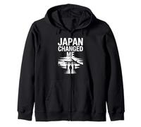 Japón cambió mi Recuerdo de Viaje Monte Fuji Tokio Kioto Osaka Sudadera con Capucha