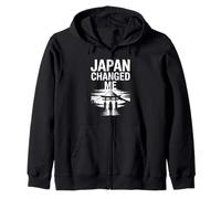 Japón cambió mi Recuerdo de Viaje Monte Fuji Tokio Kioto Osaka Sudadera con Capucha