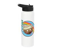 Japón Coco Kawaii Retro Rainbow Anime Stainless Steel Insulated Water Bottle