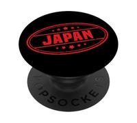 Japón Logotipo #2 Etiqueta Viaje Tokio Kioto Recuerdo Fuji PopSockets PopGrip Adhesivo