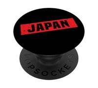 Japón Logotipo #9 Etiqueta Viaje Tokio Recuerdo Fuji Kioto PopSockets PopGrip Adhesivo