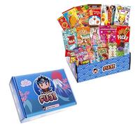 JAPON MARKET | Caja Sorpresa De Chuches Japonesas Con 20 Delicias | Chuches Cumpleaños, Golosinas Y Chucherías Japonesas, Caramelos, Dulces Y Snacks De Comida Japonesa (FUJI)