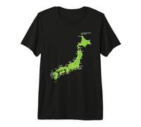 Japón Metro Train Railway - Souvenir Ruta Mapa Camiseta Premium
