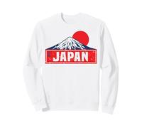 Japón Monte Fuji Honshu Tokio Sol Rojo Osaka Kioto Recuerdo Sudadera