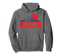Japón Monte Fuji Honshu Tokio Sol Rojo Osaka Kioto Recuerdo Sudadera con Capucha