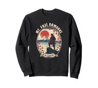 Japón Monte Fuji Samurai Japonés Viaje Kawaii Anime Souvenir Sudadera