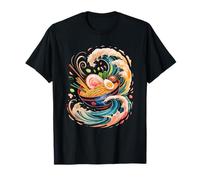 Japón Olas Ramen Tazón Comida Japonesa Fideos Camiseta