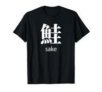 Japón Sake Salmón Kanji Japonés Izakaya Otaku Souvenir Camiseta