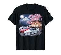 Japonés Coche Hombres JDM Japón Street Racing Streetwear Camiseta