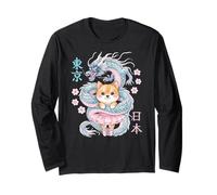 Japonés Dragon Kawaii Ballet Ballerina Lindo Anime Amante Manga Larga